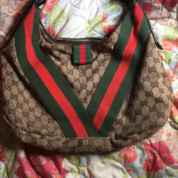Authentic repaired gucci hobo bag - Picture 2 of 11